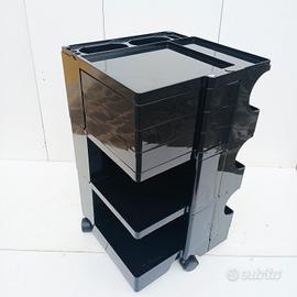 Bobi Joe Colombo Bieffeplast Anni 70 Nero Vintage 