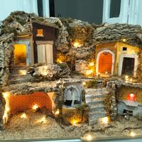 presepe fatto a mano 
