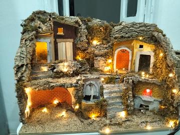 presepe fatto a mano 