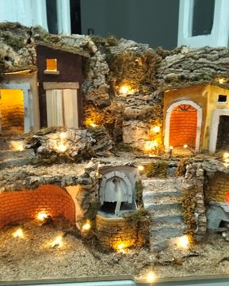 presepe fatto a mano 