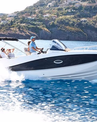 Barca WA Quicksilver 755 sundeck open cabinata