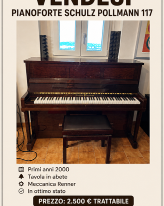 pianoforte Schulze Pollman 117