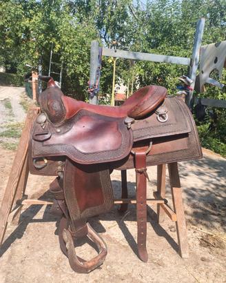 Sella western Boken Horn