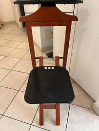 Servo muto legno porta abiti Foppapedretti