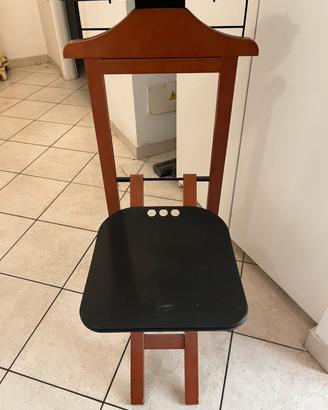 Servo muto legno porta abiti Foppapedretti