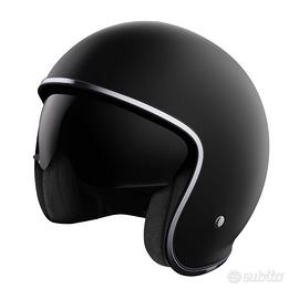 CASCO JET VINTAGE MOTO STORMER PRIME VISIERA FUME