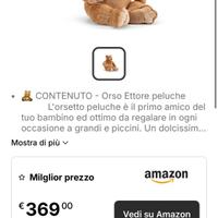 Peluche orso gigante