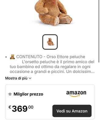 Peluche orso gigante