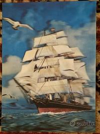 cartolina lenticolare vintage