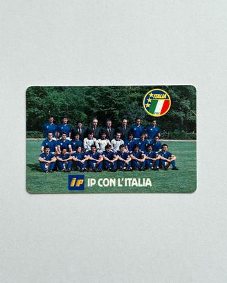 Scheda telefonica SIP Nazionale Italia 90 calcio