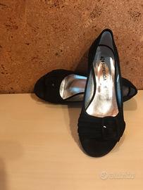 Superga Décolleté open toe scamosciate 38