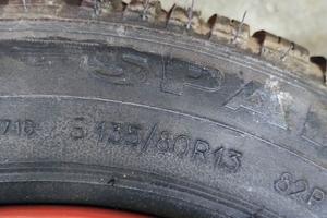 ruota di scorta FIAT 135/80 13