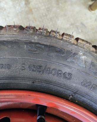 ruota di scorta FIAT 135/80 13