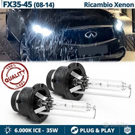 Lampadine Ricambio Xenon D2S INFINITI FX II 6000K