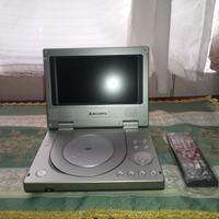 Lettore DVD Portatile Con Schermo Monitor