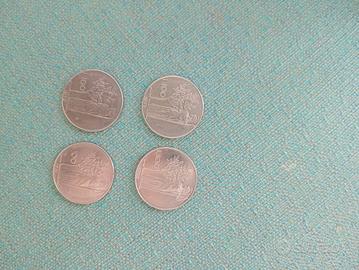 100 lire anni 1977, 1979, 1981, 1989