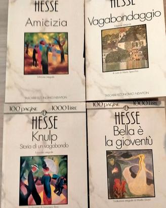 Piccola raccolta di libri di Hermann Hesse