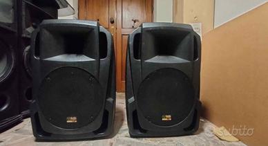 COPPIA CASSE ATTIVE AUDIO DESIGN PRO LIVE 12 500W