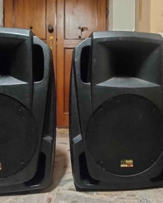 COPPIA CASSE ATTIVE AUDIO DESIGN PRO LIVE 12 500W