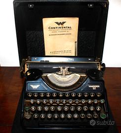 Macchina da scrivere Continental Wanderer 50 1930