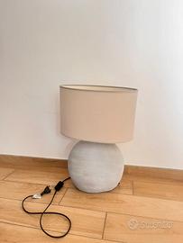 Lampada C’era una volta - grigia e beige