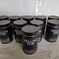 n. 10 lattine in acciaio con tappo ermetico