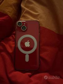 iPhone 14 rosso 128gbt