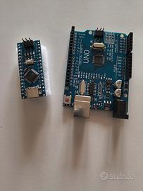 Arduino Uno più Arduino nano 
