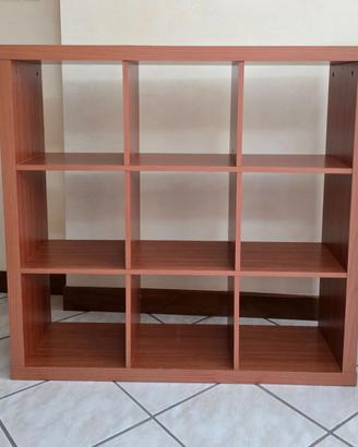 Libreria Espositore a 9 cubi