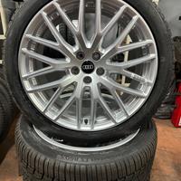 Cerchi Audi A6 Q3 Gomme Invernali Nuove 255 40 20