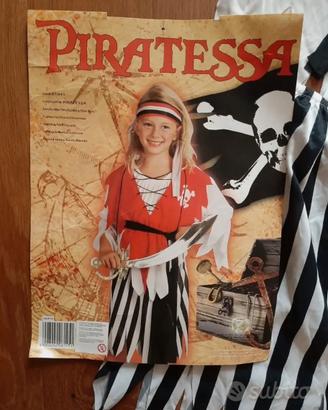 Costume di carnevale piratessa