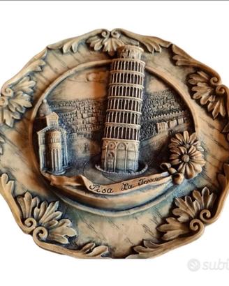 PIATTO DA PARETE TORRE DI PISA 