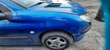 PEUGEOT 206 ANNO 2004 - PARAFANGO DESTRO