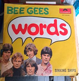 3 disci 45 giri Bee Gees/Platters/Vari