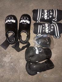 protezioni kick boxing