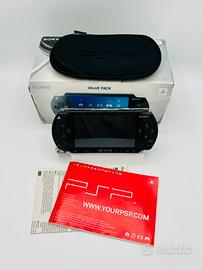 Sony PSP 1000 FAT Black Completa Scatola CIB