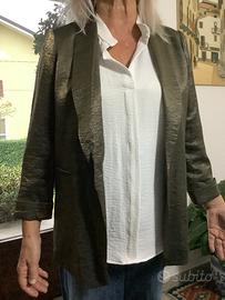 Giacca da donna bronzo-dorato