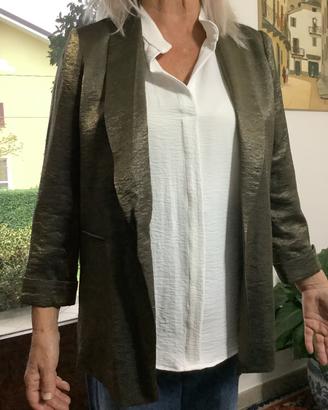 Giacca da donna bronzo-dorato