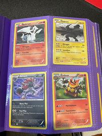 Carte Pokemon bianco e nero
