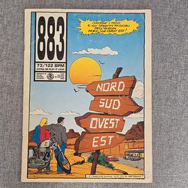 Spartito originale 883 Nord Sud Ovest Est 1993