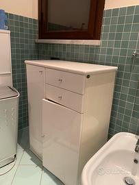 Mobiletto bagno 2 ante e 2 cassetti