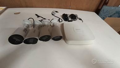 kit  4 telecamere con DVR professionale  Alhua