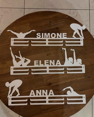 Porta medaglie personalizzato