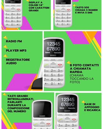 Telefono per anziani PRONTO MAX - SAIET