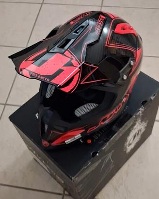 Casco cross/motard Just1 in carbonio