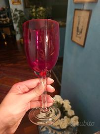 Calice in vetro di murano