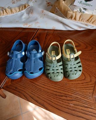 2 paia di ciabatte da mare quella blu gratis n 24