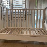 Lettino Foppapedetti Luccichino bianco