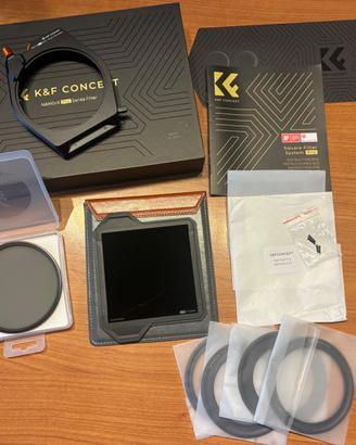K&F ConceptKit di Sistema Holder Porta Filtri