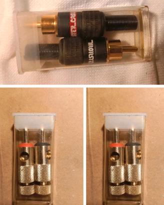 connettori RCA audio 